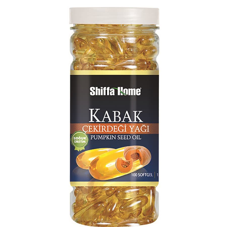 Pumpkin Seed Oil Softgel Herbal Food Supplement Prostate